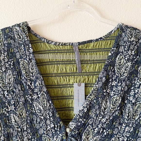 Anthropologie Peregrine V Neck Midi Dress - Picture 7 of 11